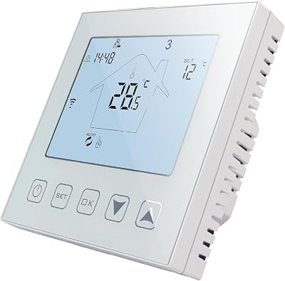 KETOTEK Smart Thermostat WiFi 16A for Electric Underfloor Heating