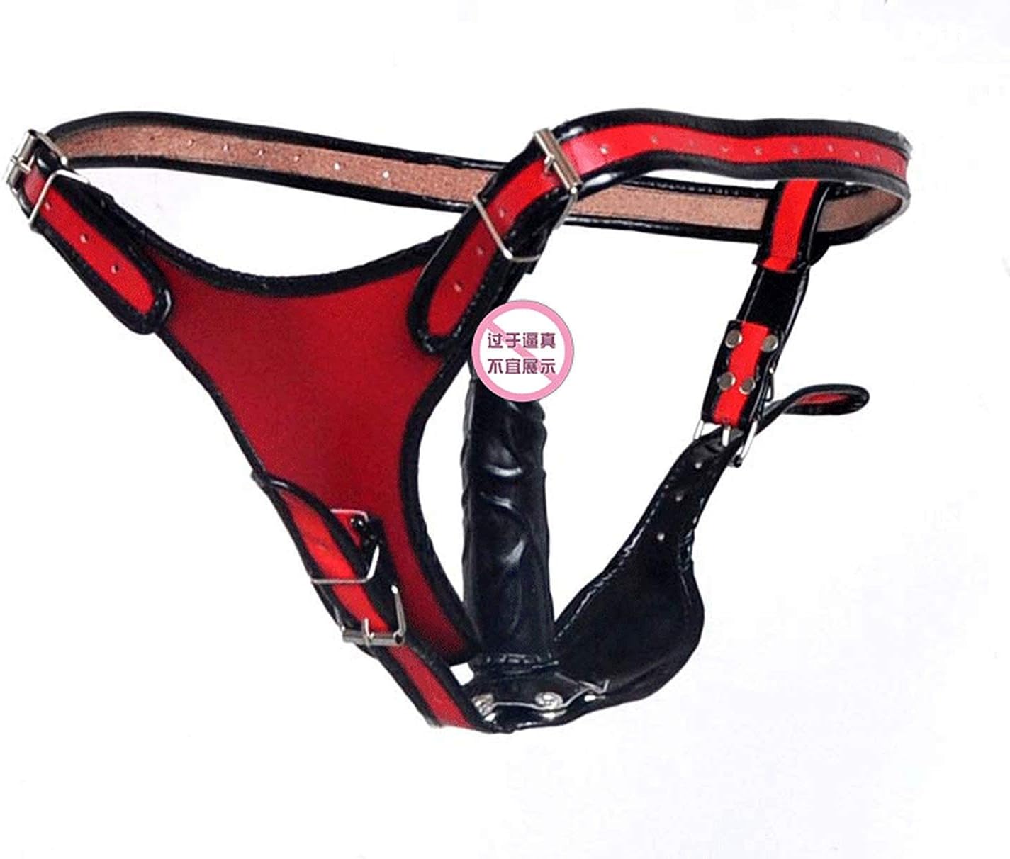 Urethral Ví-brator Female Chástí-ty Belt with V-agina plùg Chástí-ty for Woman Adult Síx-Töy for Female Síx-Töy for Couple Adult Game Análl plùg,Red XNNYA Shirt