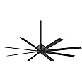 Minka-Aire F896-65-CL Xtreme H2O 65 Inch Outdoor Ceiling Fan with DC Motor in Coal Finish