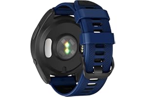 U-LIMVE Watch Band for Garmin Forerunner 965/Forerunner 955/Forerunner 945/Forerunner 935, Soft Silicone 22mm Replacement Bands