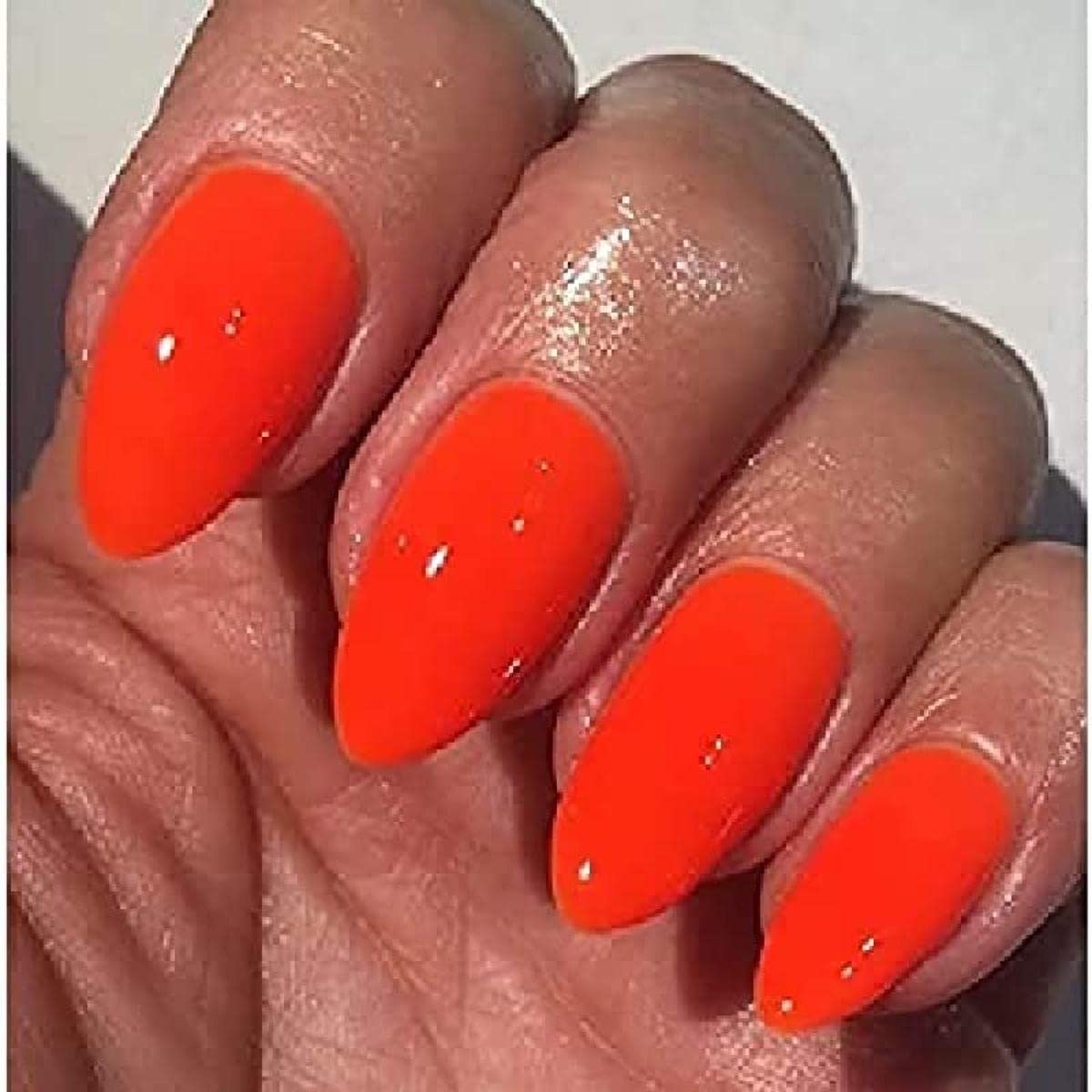 Bluesky Gel Polish, Orange Hot Chilli, A111, 10 ml, Gel Soak Off Nail Polish, Orange, Neon (curing under UV/LED lamp required)