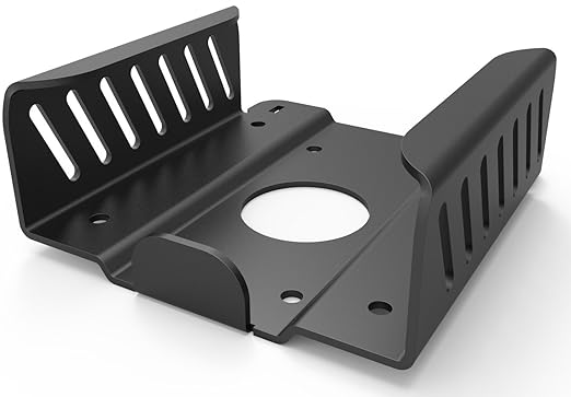 Maclocks ATVEN35 Aluminium Halterung für Apple TV (4G) mit Vesa 75-100mm Bohrung, patentierter Kabelsicherung, Schloss und 2 