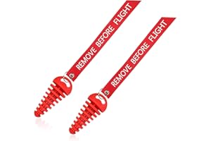 BWBWND 2 PCS Muffler Exhaust Wash Plug, 0.6"-1.5" Rubber Exhaust Silencer Washing Plug with Streamer, Tail Pipe Wash Plugs Remove Before Start Engine for 2 Stroke Motorcycle Bikes (Red+Red)