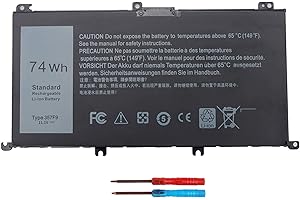 DMKAOLLK 74WH 357F9 Laptop Battery for Dell Inspiron 15 7000 Gaming 15 7559 i7559 7557 i7557 5577 7567 5576 7566 i7559-5012GRY i5577-7342blk-pus INS15PD Series P65F P65F001 P57F 71jf4 071jf4 0GFJ6 0357F9