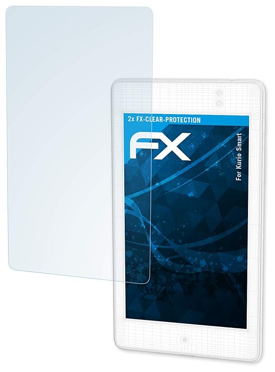 atFolix Schutzfolie kompatibel mit Kurio Smart Folie, ultraklare FX Displayschutzfolie (2X)