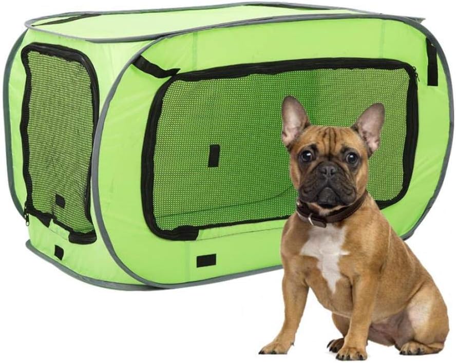 WXG Portable Dog Tent House Folding Oxford Cloth Car Pet Sleeping Mat