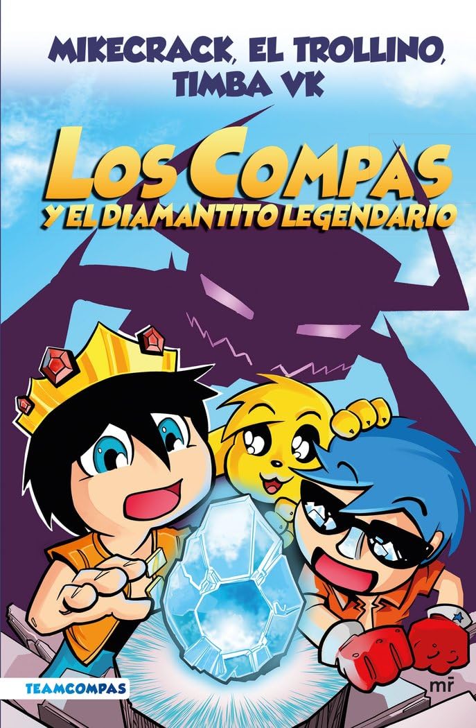 Portada de Compas 1. Los Compas y el diamantito legendario (edición a color) (Universo Compas)