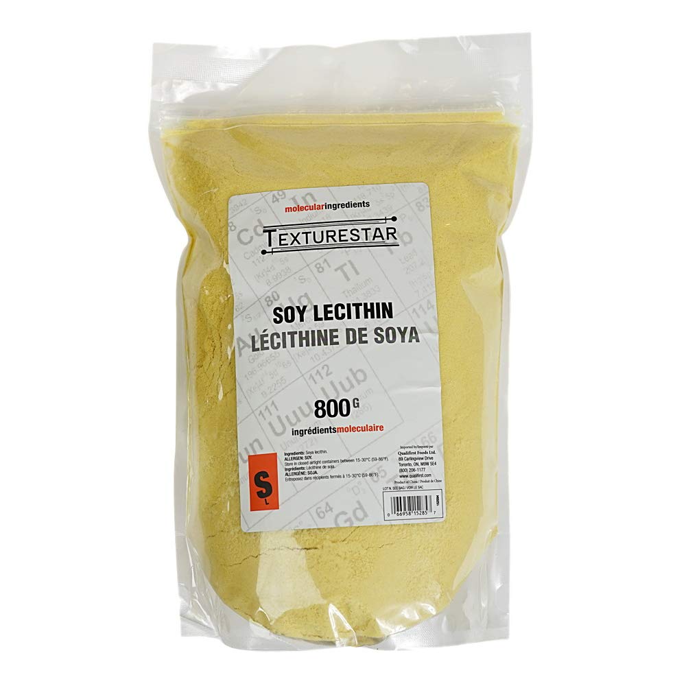 Texturestar Pure Soy Lecithin Powder for Cooking and Baking, 800g 100