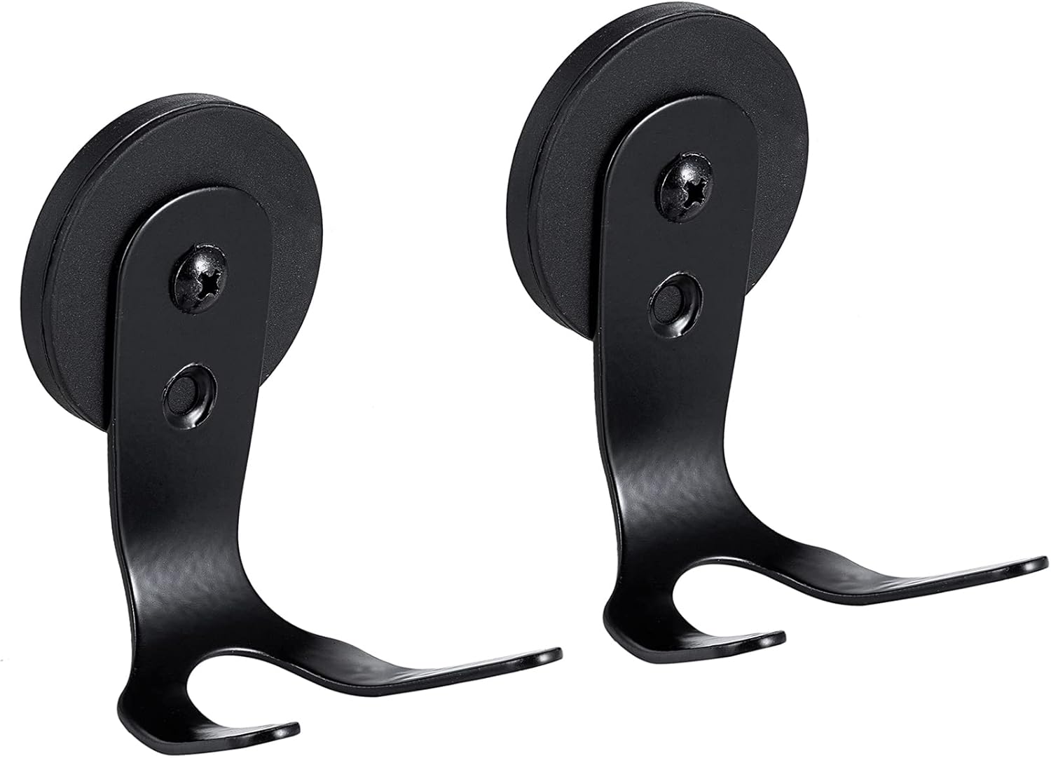 Wreath Hangers - New Valley Warbler Magnetic Wreath Hanger for Metal Door or Kitchen Utensils Hanger for Refrigerator, Pack of 2