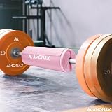 Amonax Hip Thrust Barbell Pad Extra Thick Foam Pink view 8