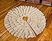 Deluxe Burlap Natural Tan Mini Tree Skirt