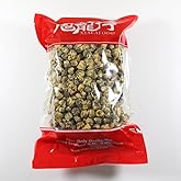 XLSEAFOOD Dried Chrysanthemum Buds – 4oz Premium Tai Ju – Whole Flower Buds for Herbal Tea – 旭龙行特级胎菊杭白菊花 (4OZ, Chrysanthemum)