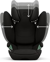 Cybex Gold Solution G2 Comfort Child Car Seat 3-12 Years Magic Black view 3