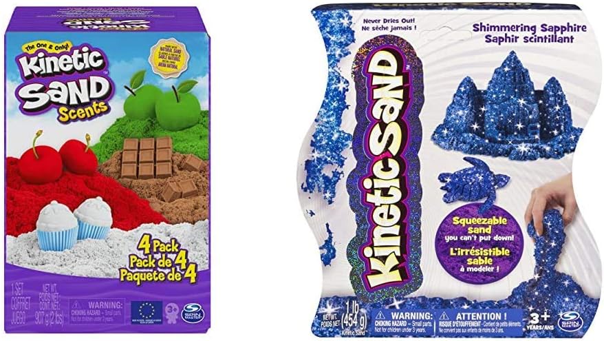 kinetic sand shimmering sapphire