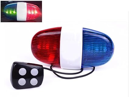 bicycle siren and lights