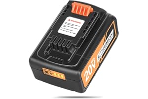 REACELL 5.5Ah 20V LBXR20 Battery Compatible for Black and Decker 20V Lithium Battery, Backup Battery for LBXR20 LB2X4020 LBX20 LB2X3020 LBXR2520