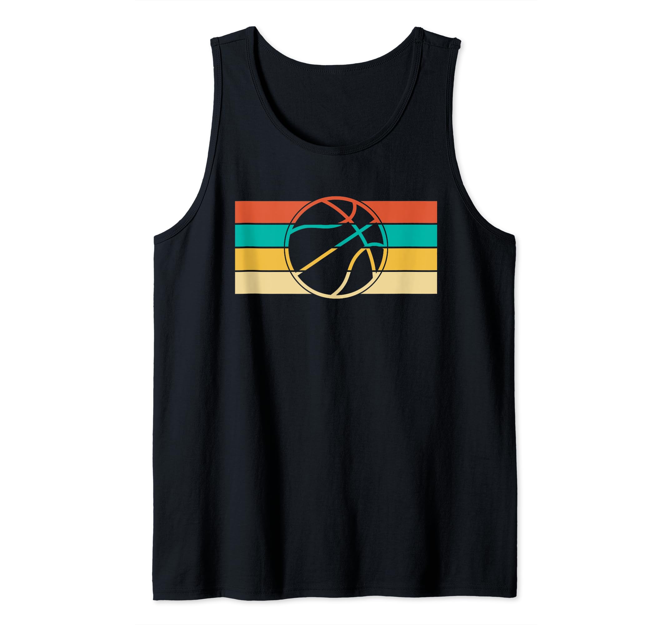 Retro Basketball Hoops Streetball - Vintage Basketball Tank Top