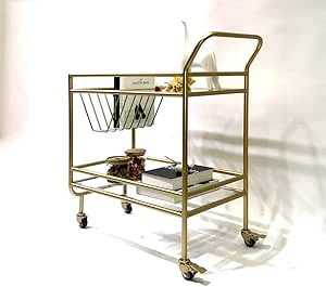 MHBGX Carros de Mano Portátiles Multifunción, Carro de Servicio con