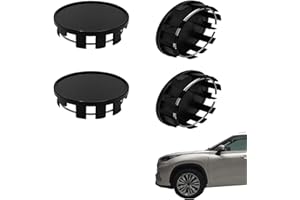 YQkangzhu 4 Pcs Wheel Center Caps for Rims - Durable Hub Caps, Personalized Modified Cover, Snap-in Rim Caps, Plastic Tyre Ce