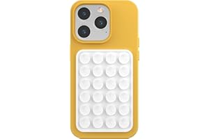 Silicone Phone Sticky Grip, Suction Phone Case Mount for iPhone and Android, Hands-Free Sticky Cell Phone Grip, Mobile Fidget