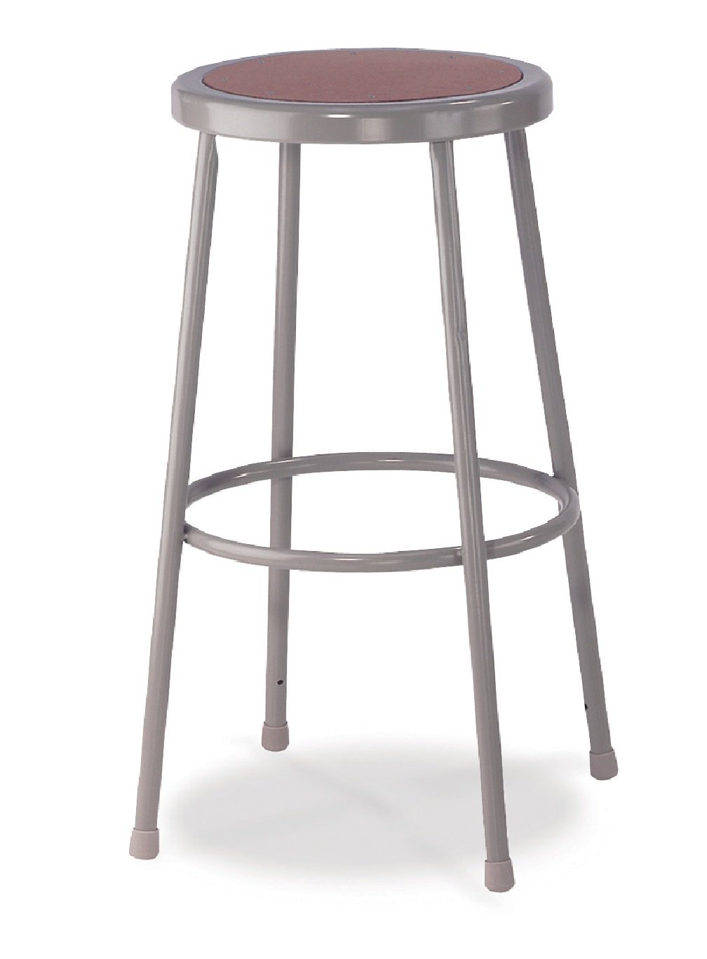 NPS 30" High Heavy Duty Steel Stool, Grey