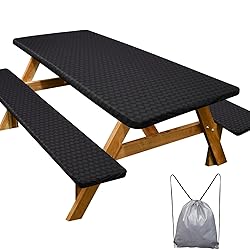 Picnic Table Cover with Bench Covers Camping