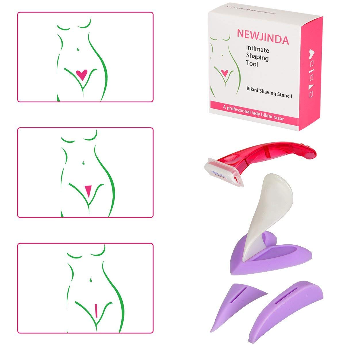 Bikini Trimmer Shaver For Women Men Pubic Hair Razor Bikini