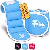 Ankle Weights Set for Women &amp; Men, 1-10 lb &amp; Adjustable for Pilates Yoga | Soft neoprene, sand fill, Velcro closure; Black, Pink &amp; Baby Blue; fixed &amp; adjustable options for walking, running &amp; workouts