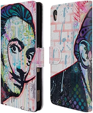 Official Dean Russo Dali Iconic Leather Book Wallet Case Cover For Sony Xperia Z3+ / Z3 Plus / Z4