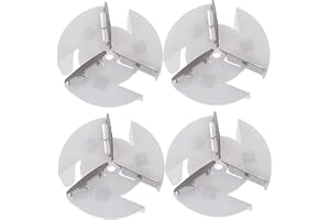 4 Pack Fabric Shaver Replacement Blades, Universals Lint Remover Blades - Sharps Stainless Steel, Easy Install for Sweater Pi