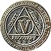 Recoverychip 5 Year AA Medallion Reflex Antique Chocolate Bronze Chip