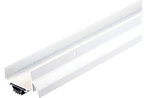 M-D Building Products 69570 1-3/4-Inch by 36-Inch DB003 U-Shaped Door Bottom with Drip Cap, White