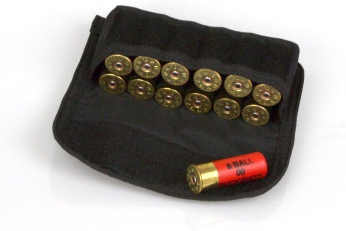 Black MOLLE Shotgun Shell Ammo Pouch from Charlie Delta Tactical
