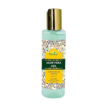 Divine India Aloe Vera Gel, 200ml