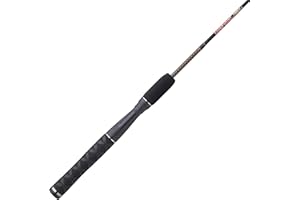 Ugly Stik 6’6” GX2 Spinning Rod, Three Piece Spinning Rod, 6-15lb Line Rating, Medium Rod Power, Moderate Fast Action, 1/8-5/8 oz. Lure Rating