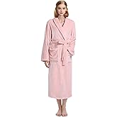 Eonkasp Plush Soft Robes for Women, Premium Fleece Womens Robe Cozy Warm Bathrobe