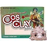 Cosclay Doll - Warm Beige - Soft - Flexible Polymer Clay (1lb)