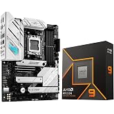 MICRO CENTER AMD 9900X Processor with ASUS ROG Strix B650A WiFi Motherboard | CPU Motherboard Combo, Ryzen 9, AM5, DDR5, PCIe 5.0, USB 3.2 Gen2x2 Type-C, Wi-Fi 6E, ATX Gaming Motherboard