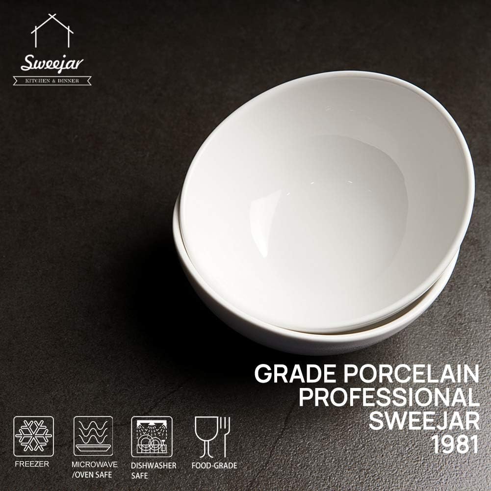 SWEEJAR Ceramic Small Bowls Set: Kitchen & Dining
