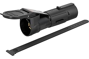 CURT 51180 Echo Mobile Electric Trailer Brake Controller with Bluetooth® Enabled Smartphone Connection, Proportional