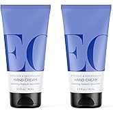 EO Hand Cream, 2.5 Ounce (Pack of 2), French Lavender, Organic Plant-Based, Moisturizer for Dry Skin