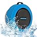 Mpow Buckler Portable Wireless Bluetooth Shower Speaker Waterproof with Mic, Hands-free Calling Function for Shower, Outdoor Activities