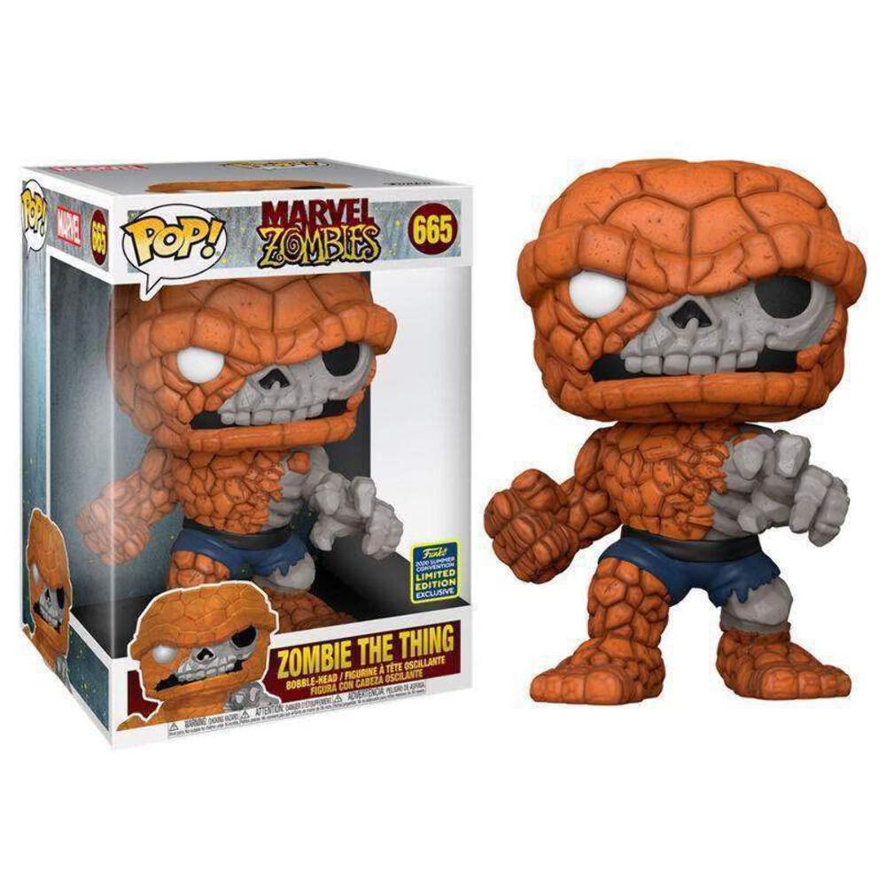 Funko Marvel Pop 665 Zombies 48901 The Thing 10" SDCC2020