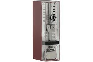 Wittner 903012 Taktell Piccolo Super-Mini Metronome, Ruby