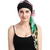 Chemo Headwear Turbans for Women Long Hair Head Scarf Headwraps Cancer Hats