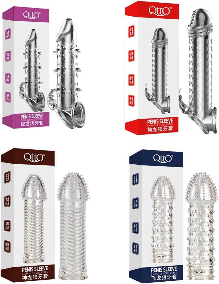 IGIFT Household Necessities Reusable Reinforced Crystal Delay Sleeve (QttQ Combination)