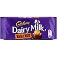 Cadbury Dairy Milk Chocolate Whole Nut Bar (120g)