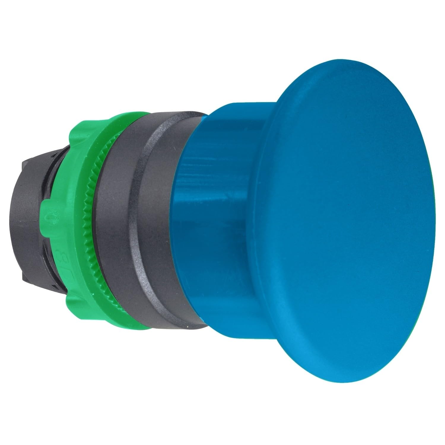 Schneider Electric ZB5AC6 Mushroom Pushbutton 40mm Dia, Mushroom 60Mm Spring Ret Blu