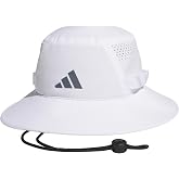 adidas Mens Victory 5 Bucket Cap Casual - Brown | Wide Shade Brim, Moisture-Wicking Sweatband, Lightweight, Breathable, All-Day Sun Comfort