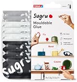 Tesа Sugru Mouldable Glue 8-Pack Black White Gray - Multi-Purpose repairs
